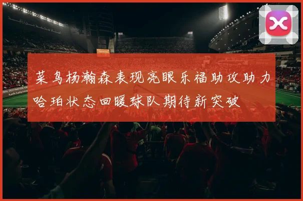 菜鸟杨瀚森表现亮眼乐福助攻助力哈珀状态回暖球队期待新突破